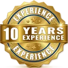 10+ Years Experience Badge