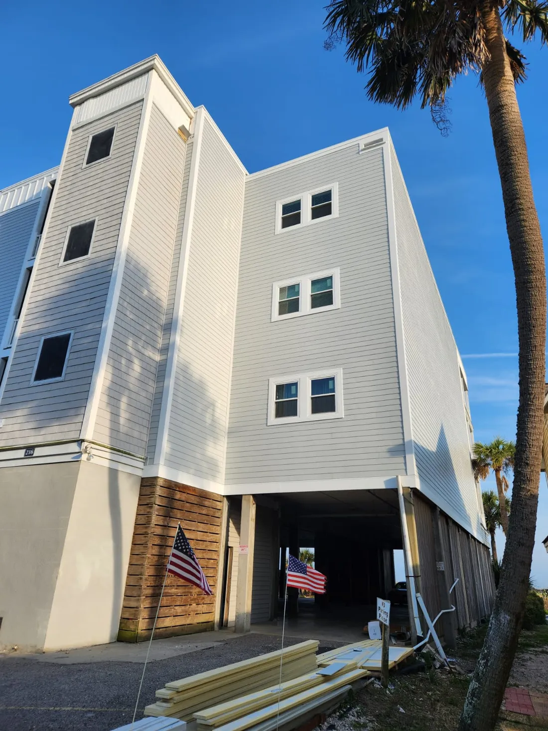 Ongoing exterior painting project