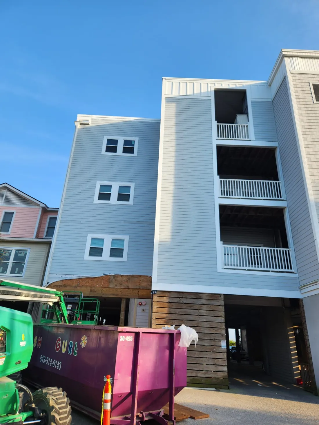 Durable exterior paint application